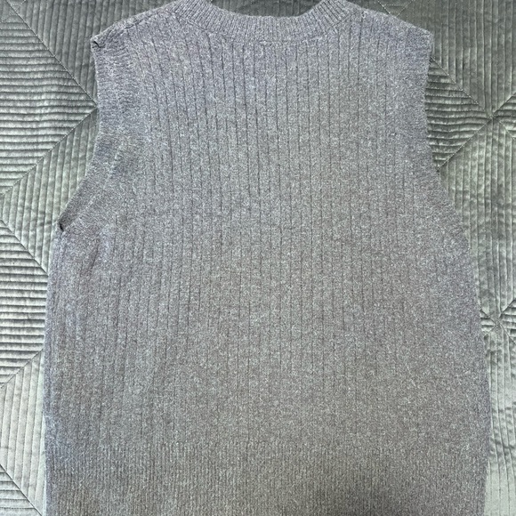 Grey Sweater Vest - Picture 2 of 2